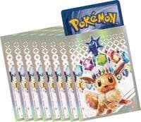 Pokemon TCG: Prismatic Evolutions Elite Trainer Box Card Sleeves - Eevee (65 Pack) - Pokemon International Card Sleeves - Card Sleeves card