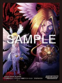 Digimon Card Game Official Sleeves - Digimon Lucemon and Lucemon: Chaos Mode Card Sleeves 2025 (60-Pack) - Bandai Card Sleeves - Card Sleeves card