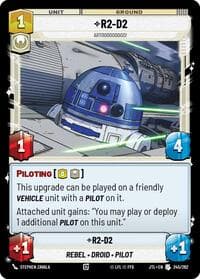 R2-D2 - Artooooooooo! - Jump to Lightspeed - Star Wars: Unlimited card