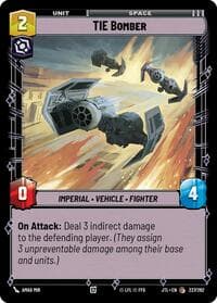 TIE Bomber - Jump to Lightspeed - Star Wars: Unlimited card