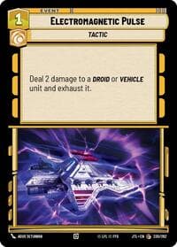 Electromagnetic Pulse - Jump to Lightspeed - Star Wars: Unlimited card