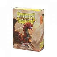 Dragon Shield Japanese Matte Sleeves - Amber (60-Pack) - Dragon Shield Card Sleeves - Card Sleeves card