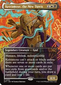 Ketramose, the New Dawn (Borderless) - Aetherdrift - Magic: The Gathering card
