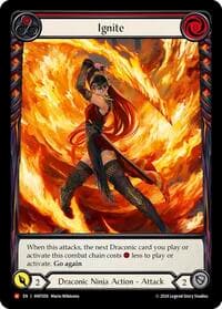 Ignite (Extended Art) - The Hunted - Flesh and Blood TCG card