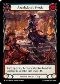 Anaphylactic Shock (Extended Art) - The Hunted - Flesh and Blood TCG card