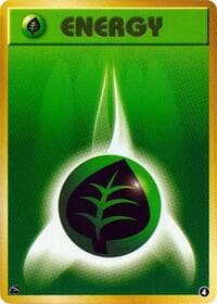Basic Grass Energy - 4 - Intro Pack (Bulbasaur) - Pokemon Japan card