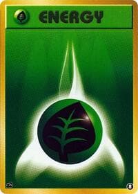 Basic Grass Energy - 8 - Intro Pack (Bulbasaur) - Pokemon Japan card