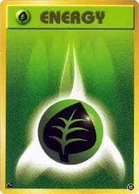 Basic Grass Energy - 11 - Intro Pack (Bulbasaur) - Pokemon Japan card