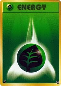 Basic Grass Energy - 15 - Intro Pack (Bulbasaur) - Pokemon Japan card