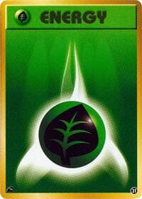 Basic Grass Energy - 21 - Intro Pack (Bulbasaur) - Pokemon Japan card