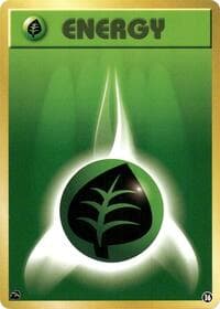Basic Grass Energy - 36 - Intro Pack (Bulbasaur) - Pokemon Japan card
