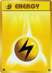 Basic Lightning Energy - 17 - Intro Pack (Bulbasaur) - Pokemon Japan card