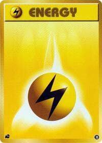 Basic Lightning Energy - 33 - Intro Pack (Bulbasaur) - Pokemon Japan card
