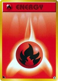 Basic Fire Energy - 8 - Intro Pack (Squirtle) - Pokemon Japan card