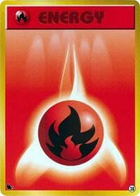 Basic Fire Energy - 28 - Intro Pack (Squirtle) - Pokemon Japan card