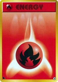Basic Fire Energy - 33 - Intro Pack (Squirtle) - Pokemon Japan card