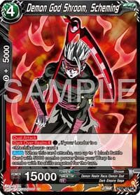 Demon God Shroom, Scheming - History of Z - Dragon Ball Super: Masters card