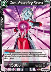 Towa, Encroaching Shadow - History of Z - Dragon Ball Super: Masters card
