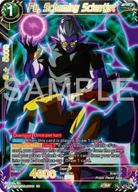 Fu, Scheming Scientist - History of Z - Dragon Ball Super: Masters card