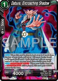 Dabura, Encroaching Shadow - History of Z - Dragon Ball Super: Masters card