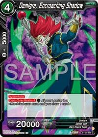 Demigra, Encroaching Shadow - History of Z - Dragon Ball Super: Masters card