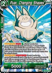 Puar, Changing Shapes - History of Z - Dragon Ball Super: Masters card