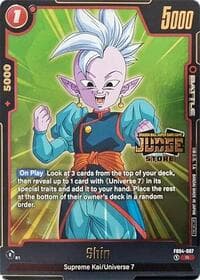 Shin - FB04-007 (Judge Pack (Store Judge) 03) - Tournament and Championship Promos - Dragon Ball Super: Fusion World card