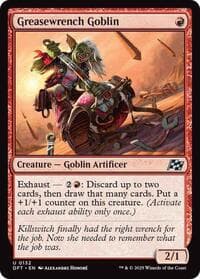 Greasewrench Goblin - Aetherdrift - Magic: The Gathering card