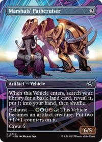 Marshals' Pathcruiser (Borderless) - Aetherdrift - Magic: The Gathering card