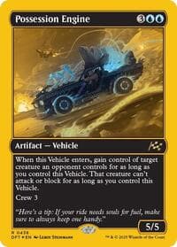 Possession Engine (First-Place Foil) - Aetherdrift - Magic: The Gathering card