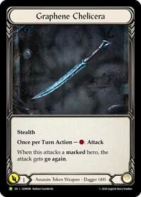 Graphene Chelicera - GEM008 - GEM Pack 1 - Flesh and Blood TCG card