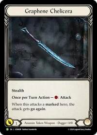 Graphene Chelicera - GEM009 - GEM Pack 1 - Flesh and Blood TCG card