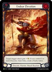 Endear Devotion - GEM013 - GEM Pack 1 - Flesh and Blood TCG card