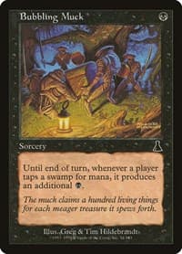 Bubbling Muck - Urza's Destiny - Magic: The Gathering card