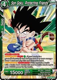Son Goku, Protecting Friends - History of Z - Dragon Ball Super: Masters card