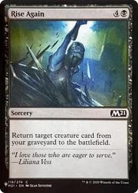 Rise Again - The List Reprints - Magic: The Gathering card