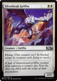 Silverbeak Griffin - The List Reprints - Magic: The Gathering card