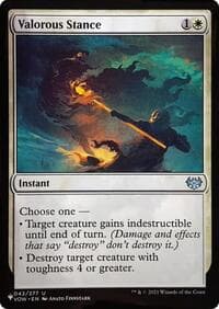 Valorous Stance (VOW) - The List Reprints - Magic: The Gathering card