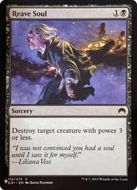 Reave Soul - The List Reprints - Magic: The Gathering card