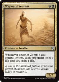 Wayward Servant - Commander: Aetherdrift - Magic: The Gathering card