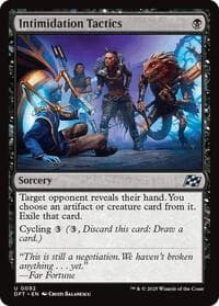 Intimidation Tactics - Aetherdrift - Magic: The Gathering card