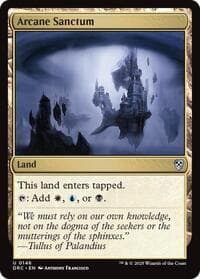 Arcane Sanctum - Commander: Aetherdrift - Magic: The Gathering card