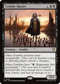 Zombie Master - Commander: Aetherdrift - Magic: The Gathering card