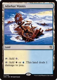 Adarkar Wastes - Commander: Aetherdrift - Magic: The Gathering card