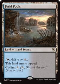Fetid Pools - Commander: Aetherdrift - Magic: The Gathering card