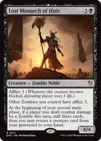 Lost Monarch of Ifnir - Commander: Aetherdrift - Magic: The Gathering card