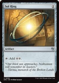 Sol Ring (0056) - Commander: Aetherdrift - Magic: The Gathering card