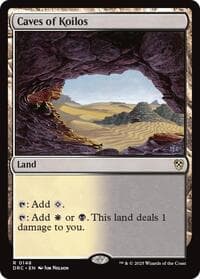 Caves of Koilos - Commander: Aetherdrift - Magic: The Gathering card