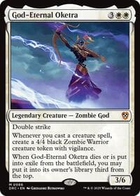 God-Eternal Oketra - Commander: Aetherdrift - Magic: The Gathering card