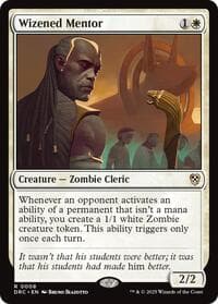 Wizened Mentor - Commander: Aetherdrift - Magic: The Gathering card